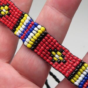 Work of Art Hand Made Beaded Bracelets Colorful